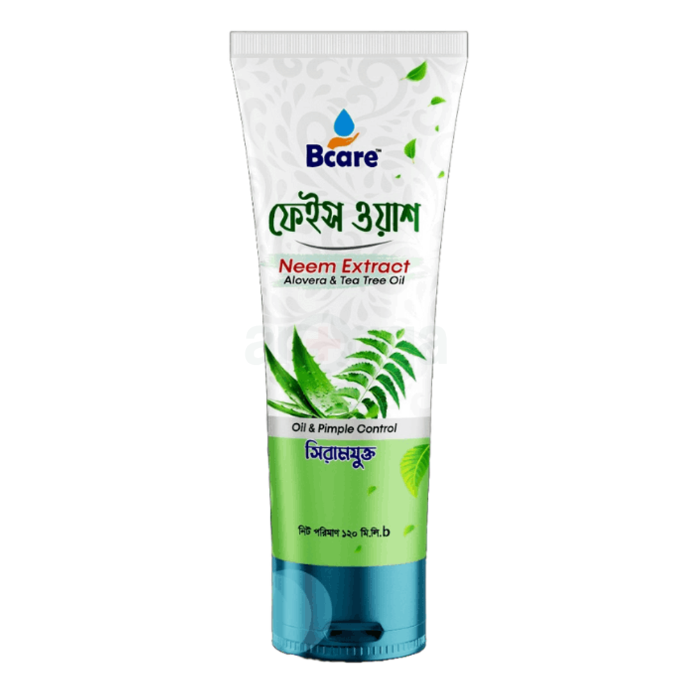 Bcare Neem Extract Face Wash -120ml  