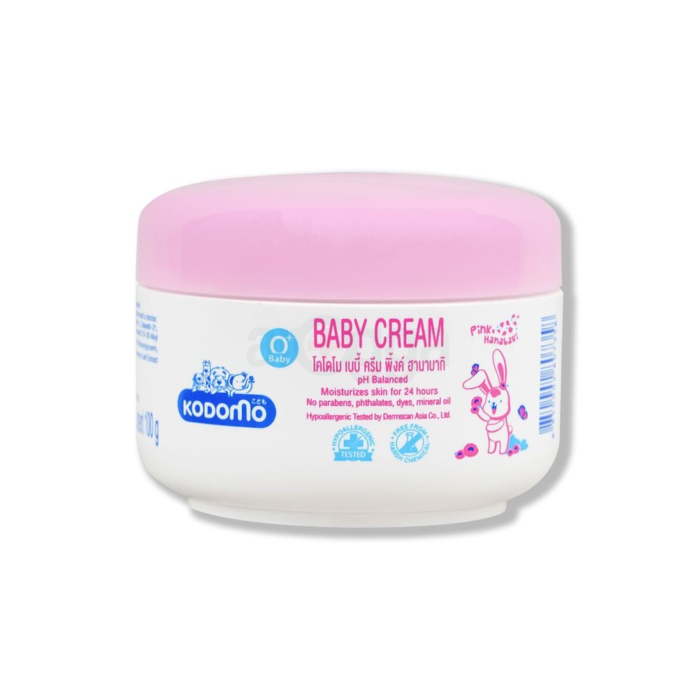Kodomo Pink Hanabaki PH Balanced Baby Cream 100g  