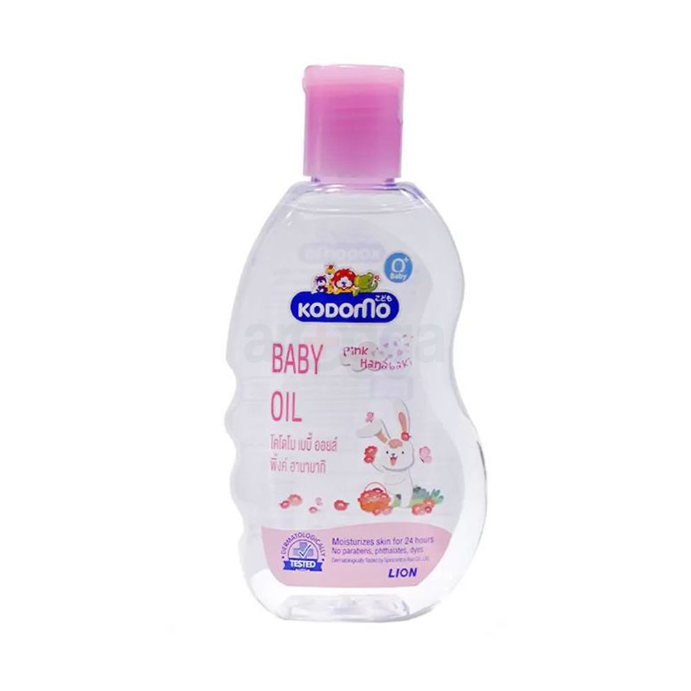 Kodomo Baby Oil Pink Hanabaki for Newborns 200ml  