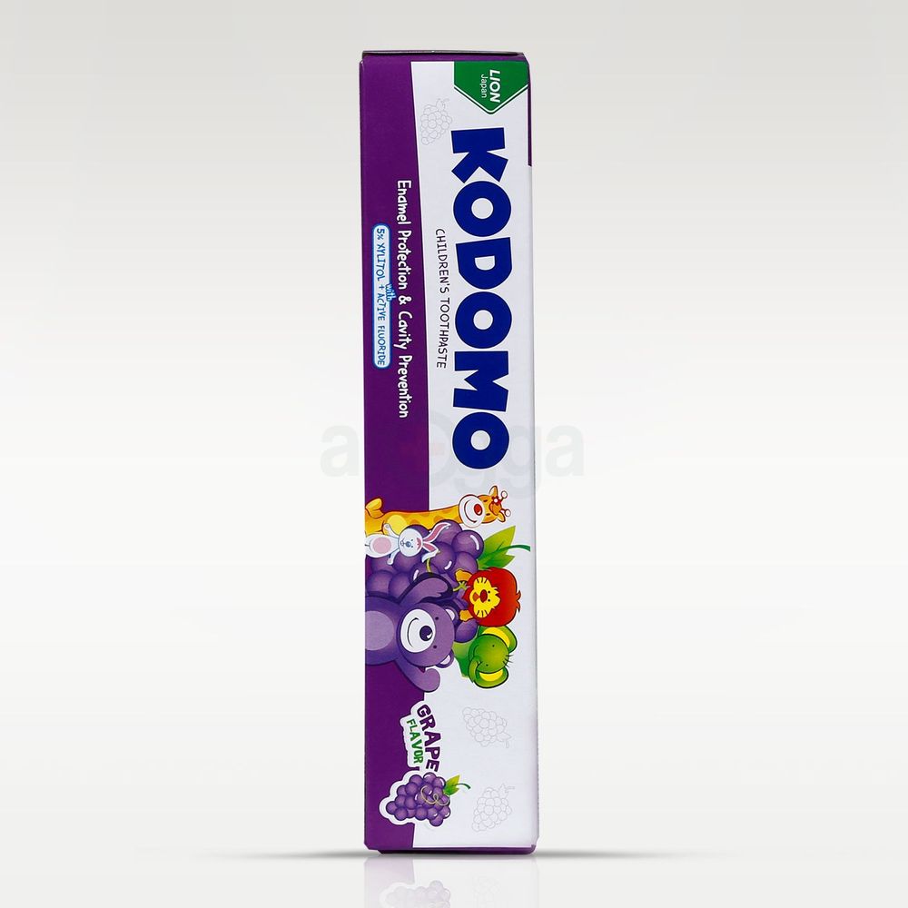 Kodomo Grape Flavour Anti Cavity Sugar-Free Children's Toothpaste  