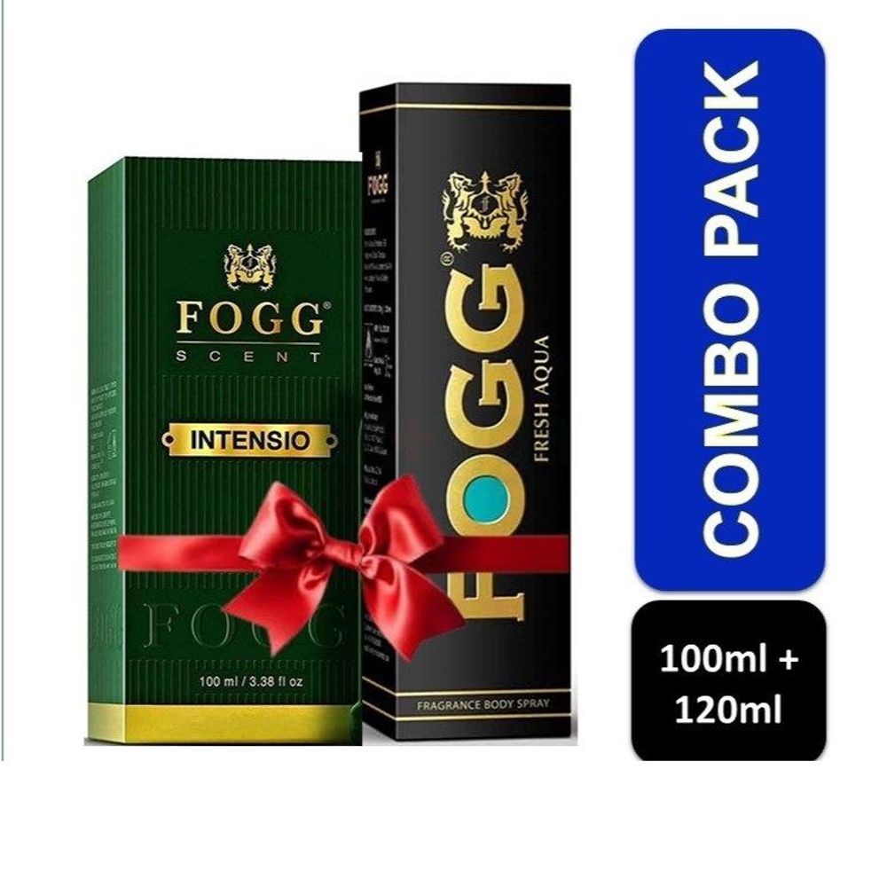 Buy 1 FOGG 100ml Intensio Get 1 Fresh Aqua 120ml  