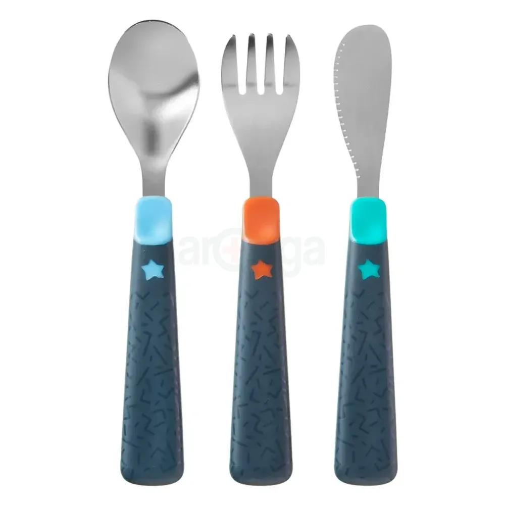 Tommee Tippee Big Kids 1st Cutlery set 12m+  