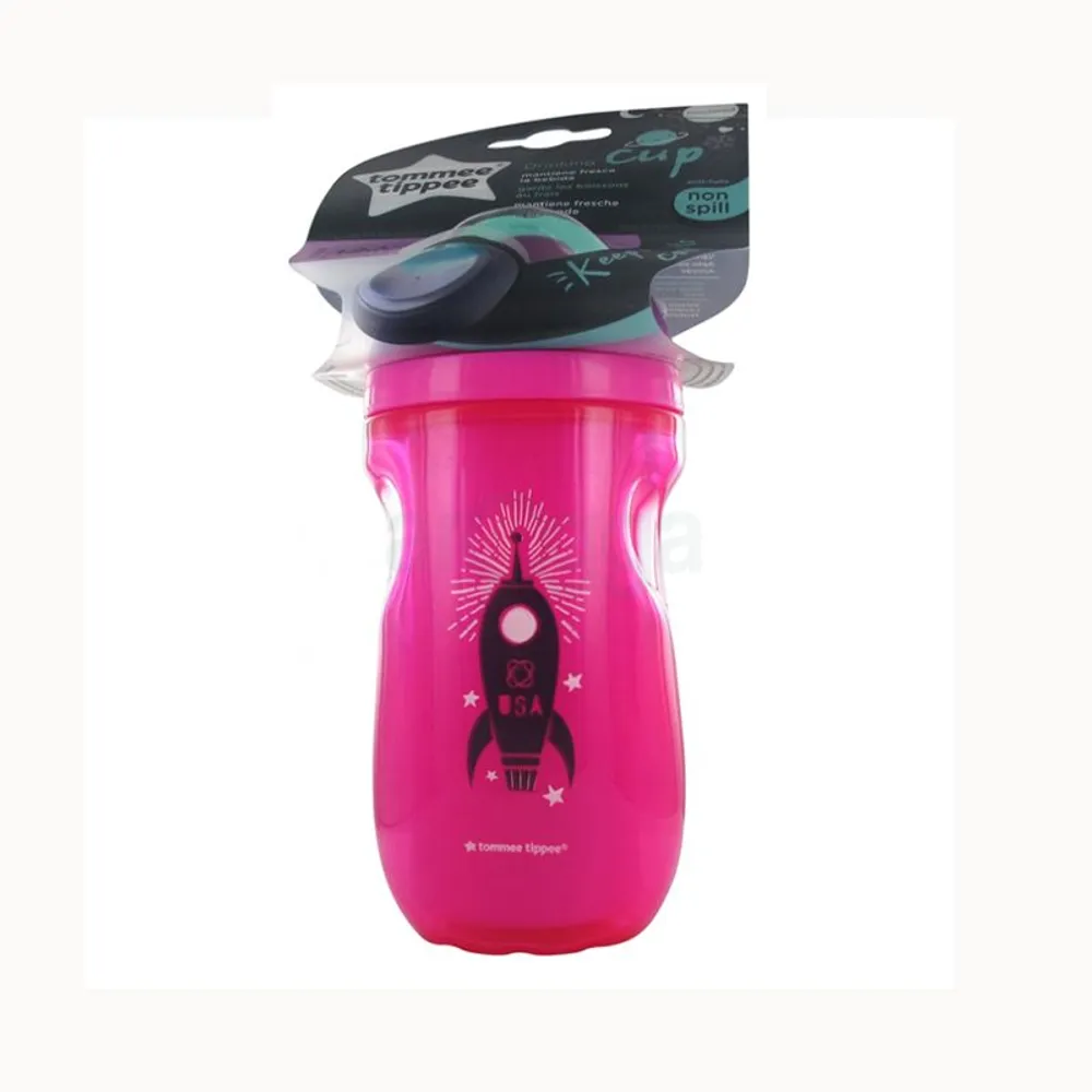 Tommee Tippee Insulated non Spill Drinking Cup 260ml 12m+  