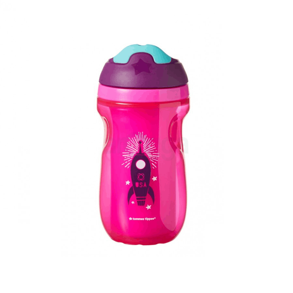 Tommee Tippee Insulated non Spill Drinking Cup 260ml 12m+  