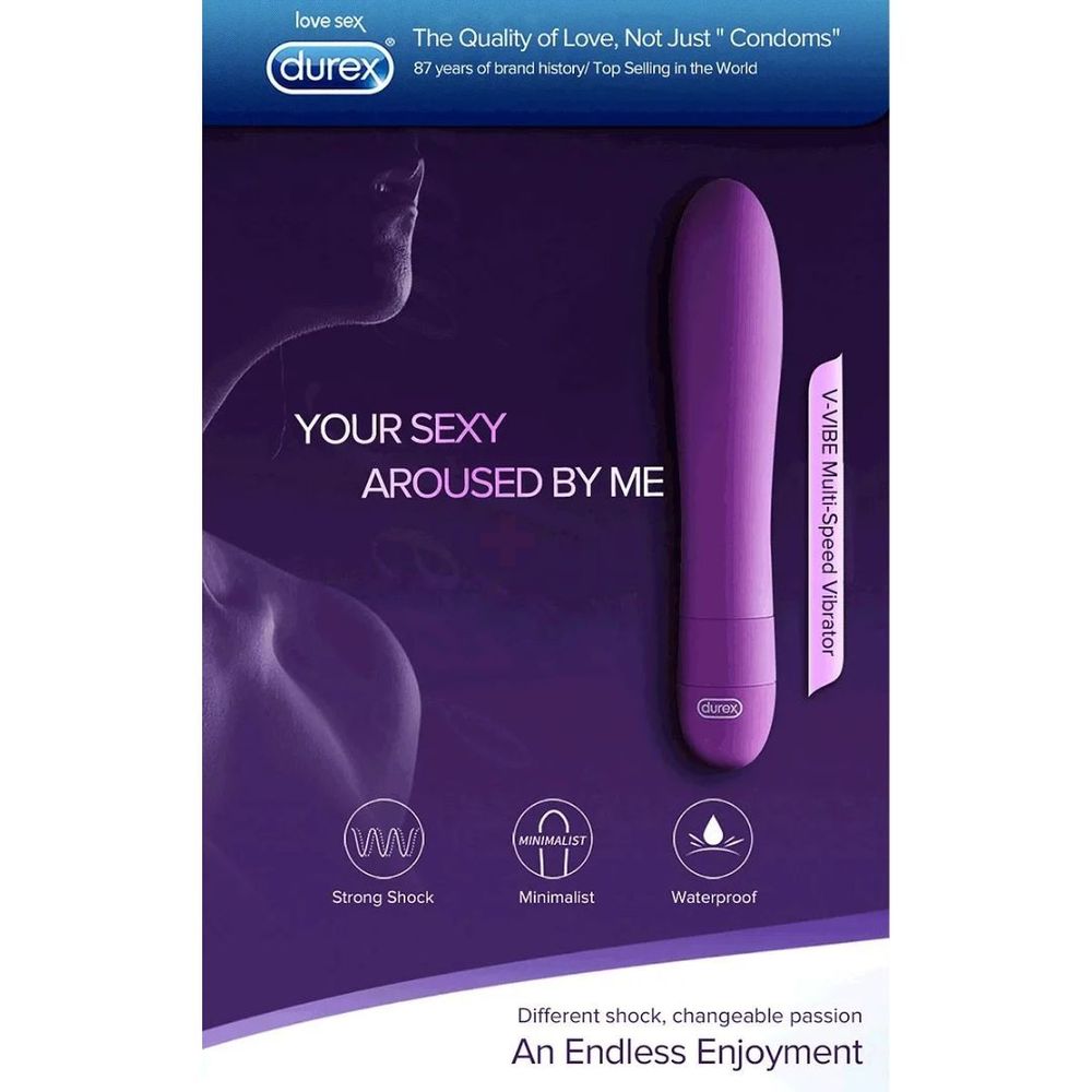 Durex Play Multi Speed Vibration Bullet (6.5+ inches)  