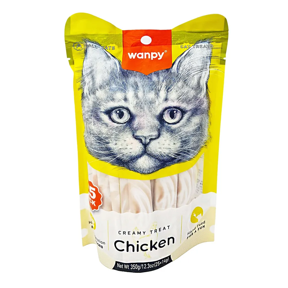 Wanpy Creamy Treat Chicken 25pc Pack*14gm (350gm)
  