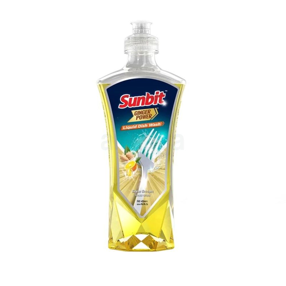 Sunbit Ginger Power Liquid Dish Wash 500 ML  