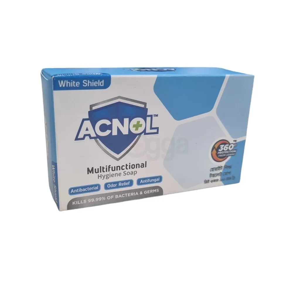 Acnol Hygiene Soap White Shield 100gm  