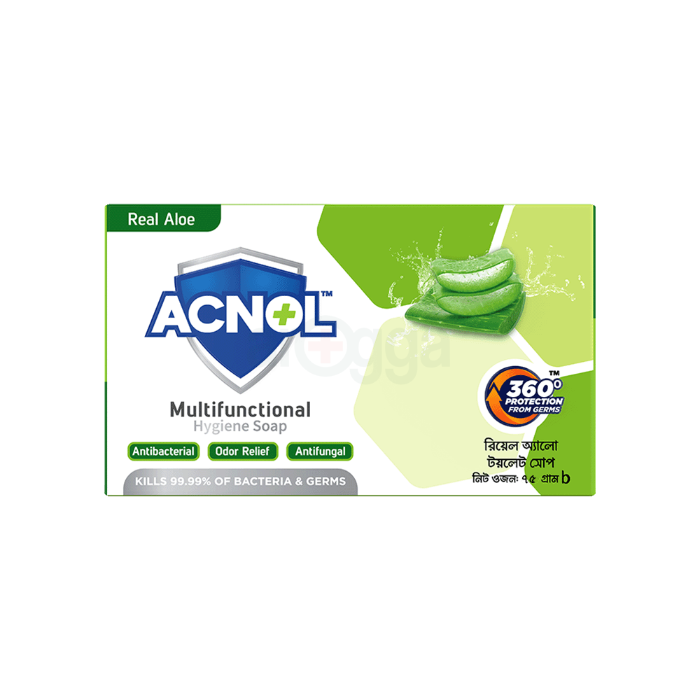 Acnol Hygiene Soap Real Aloe 75gm  