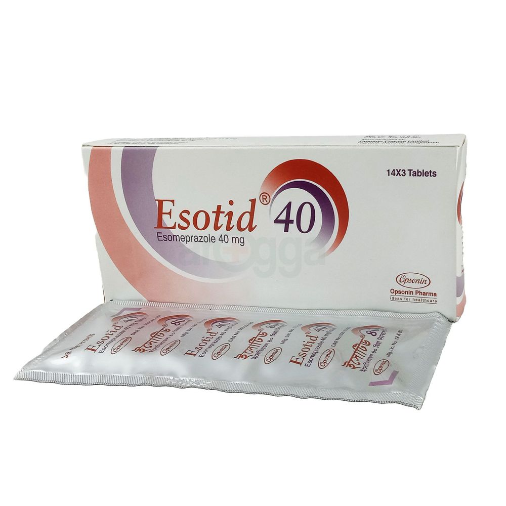 Esotid 40 Tablet 40mg Tablet