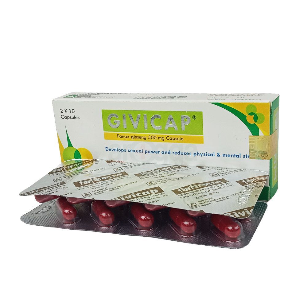 Givicap 500 (Panax Ginseng)  