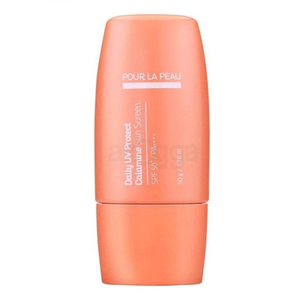 Pour La Peau Daily UV Protect Calamine Sun Screen (50g)  