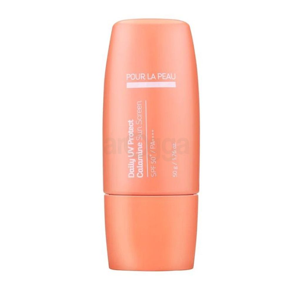 Pour La Peau Daily UV Protect Calamine Sun Screen (50g)  