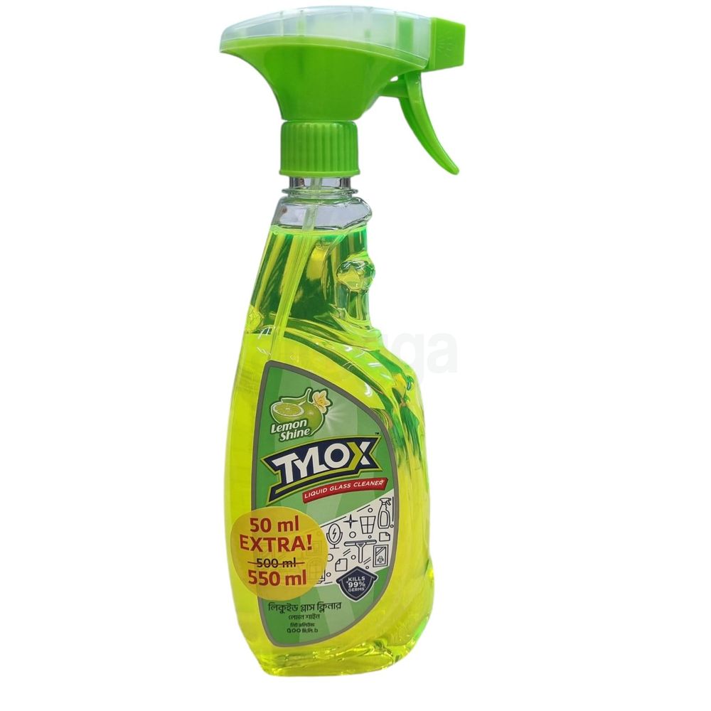 Tylox Lemon Shine Liquid Glass Cleaner 500ml  