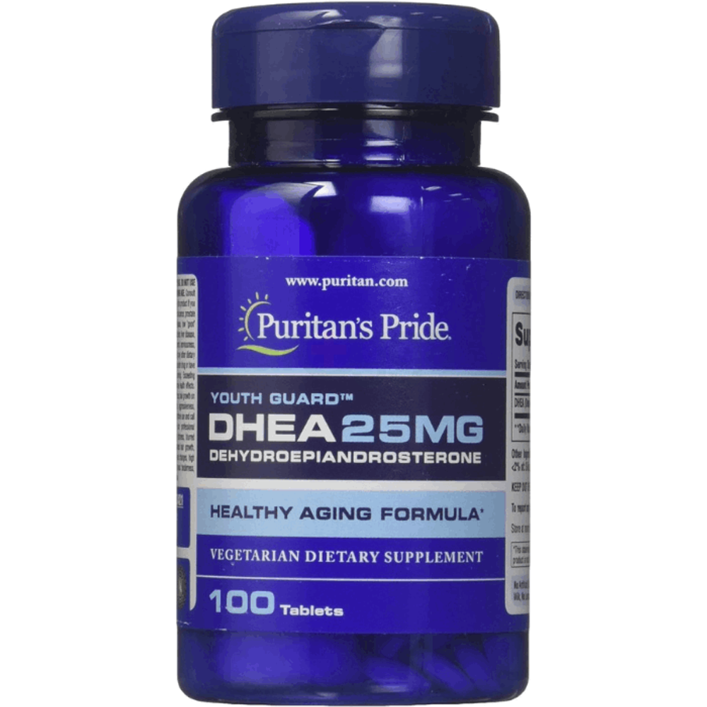 Puritan's Pride Dhea, 25 Mg 100 Tablets	
  