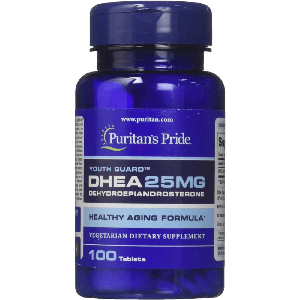 Puritan's Pride Dhea, 25 Mg 100 Tablets  