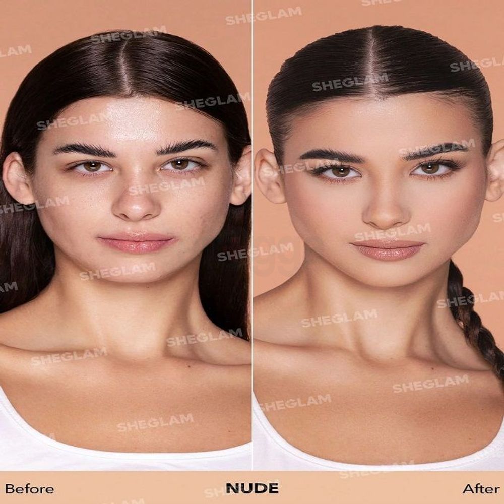 SHEGLAM Complexion Pro Long Lasting Breathable Matte Foundation - Nude  