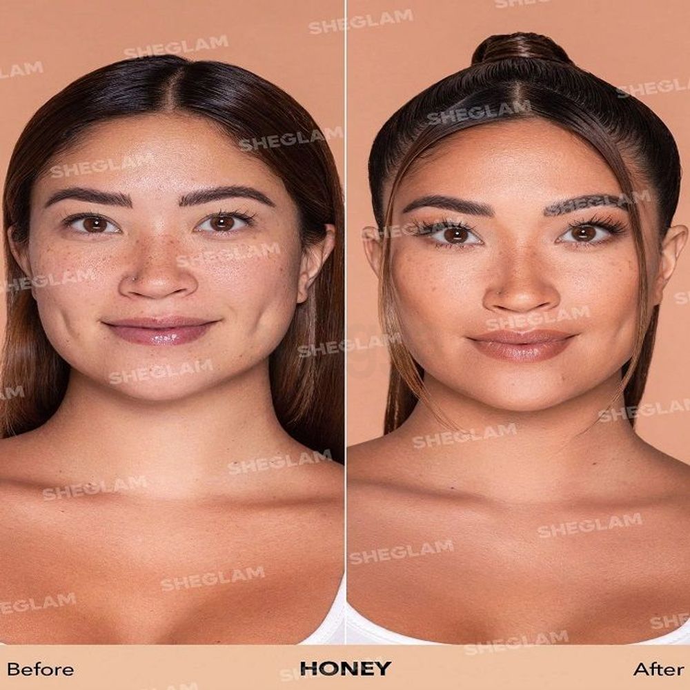 SHEGLAM Complexion Pro Long Lasting Breathable Matte Foundation - Honey  