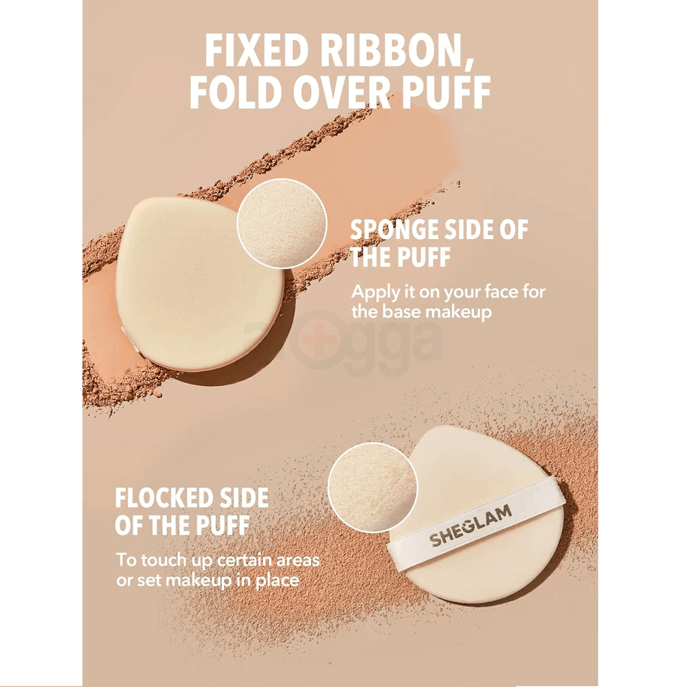 SHEGLAM Skin Focus High Coverage Powder Foundation - Bamboo  