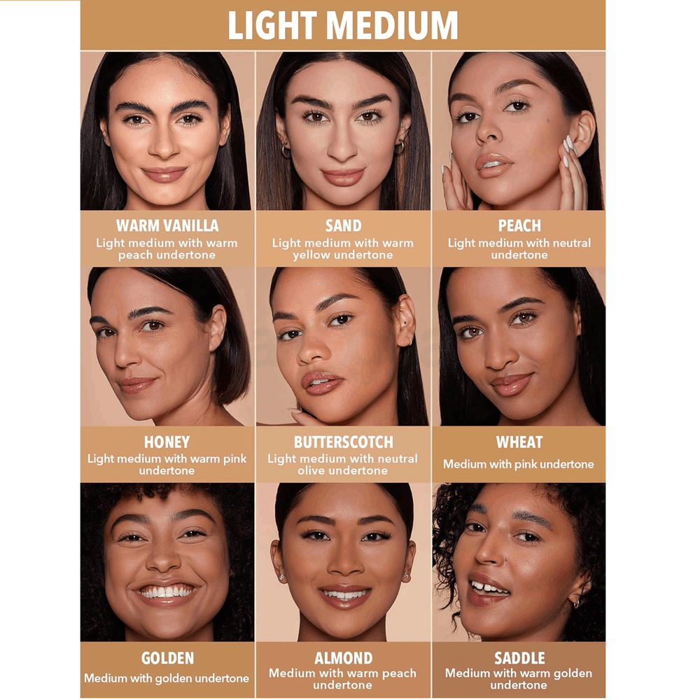 SHEGLAM Skin Focus High Coverage Powder Foundation - Bamboo  