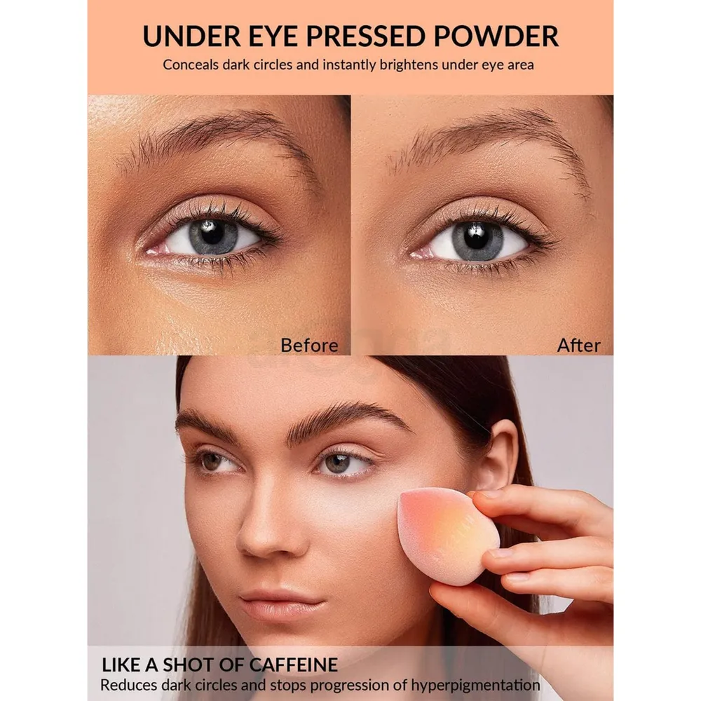 SHEGLAM Insta-Ready Face & Under Eye Setting Powder Duo - Toasted Almond  