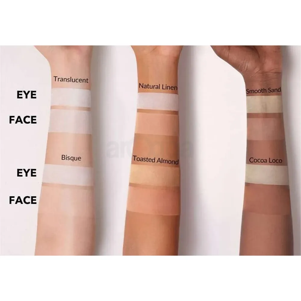 SHEGLAM Insta-Ready Face & Under Eye Setting Powder Duo - Toasted Almond  