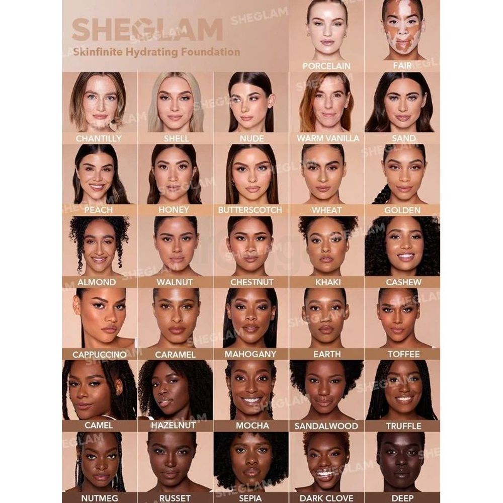 SHEGLAM Skinfinite Hydrating Foundation - Honey  