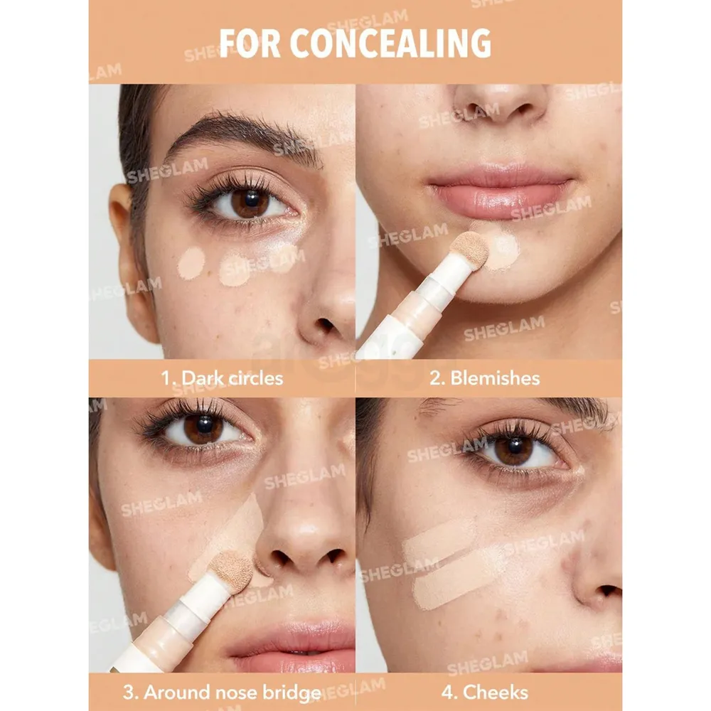 SHEGLAM Complexion Boost Concealer - Shell  