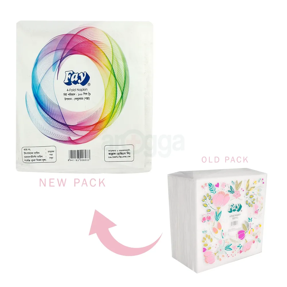 Fay Tissue Napkin 4 Fold  