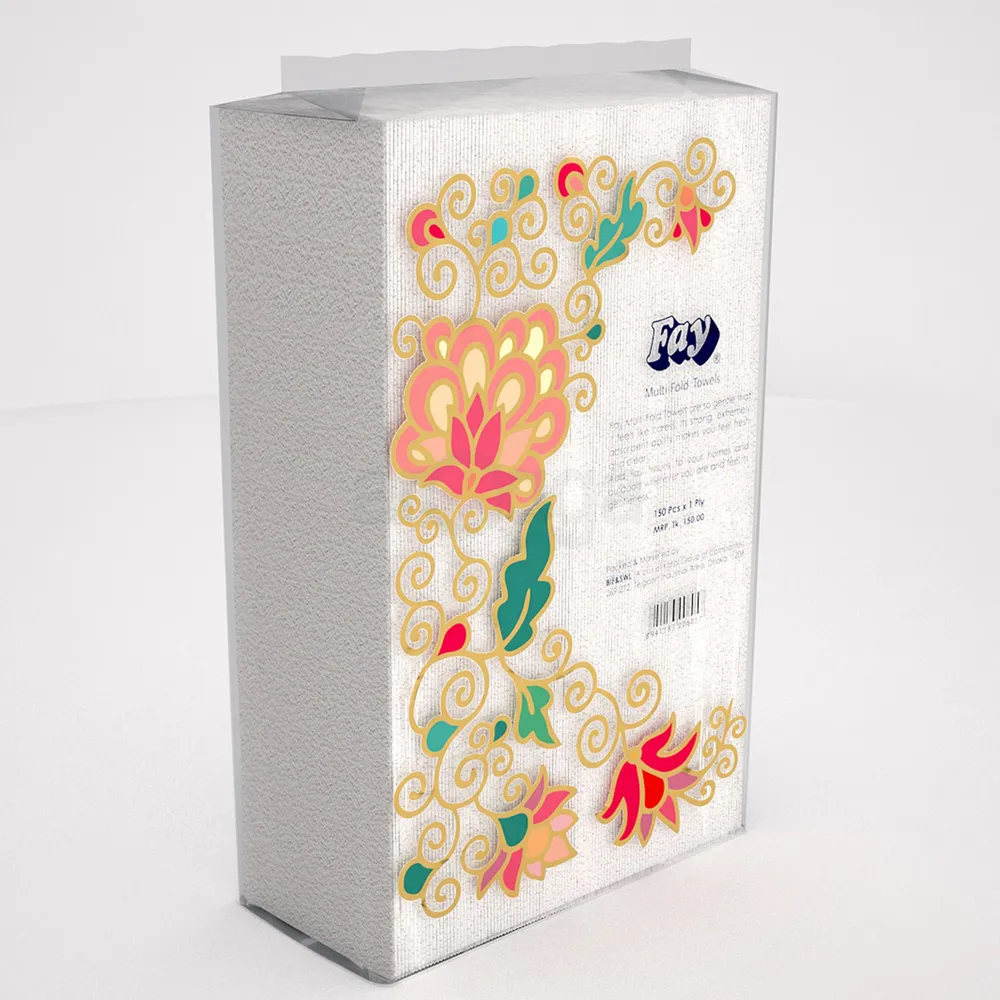 Fay Tissue Hand Towel Multi Fold 1ply  