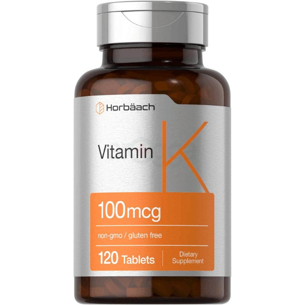 Horbäach Vitamin K Supplement | 100mcg | 120 Tablets   