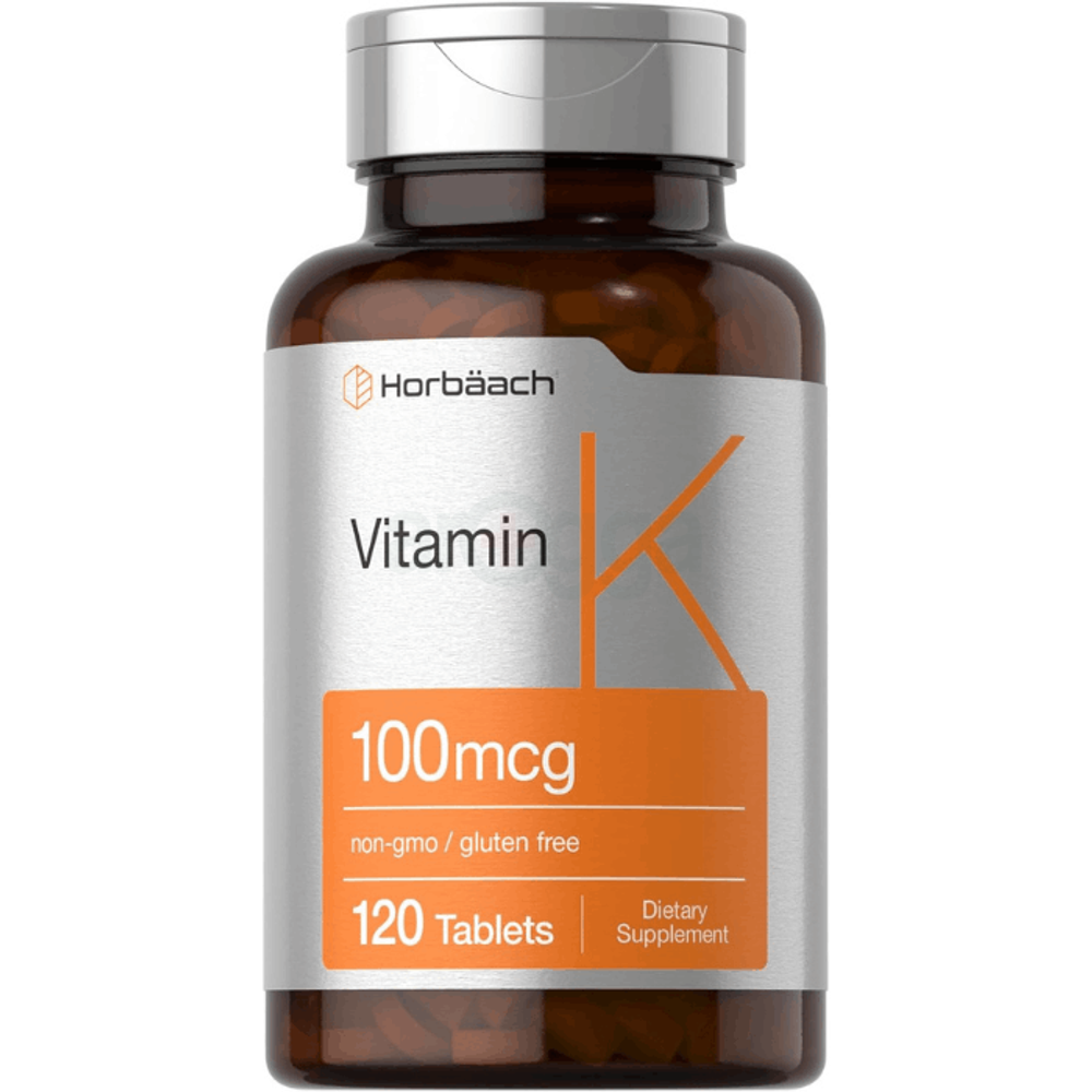 Horbäach Vitamin K Supplement | 100mcg | 120 Tablets  