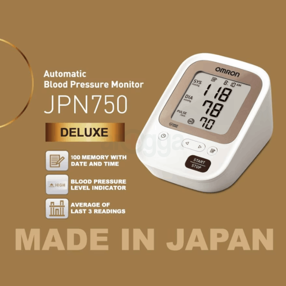 Omron Digital Blood Pressure Monitor (Model-JPN 750)  