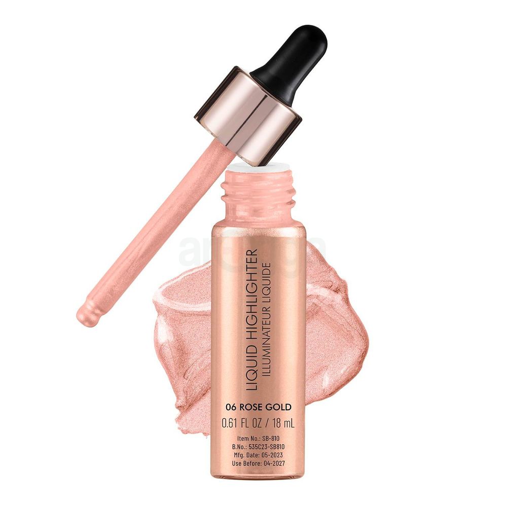 Swiss Beauty Liquid Highlighter Drop & Glow - Rose Gold  