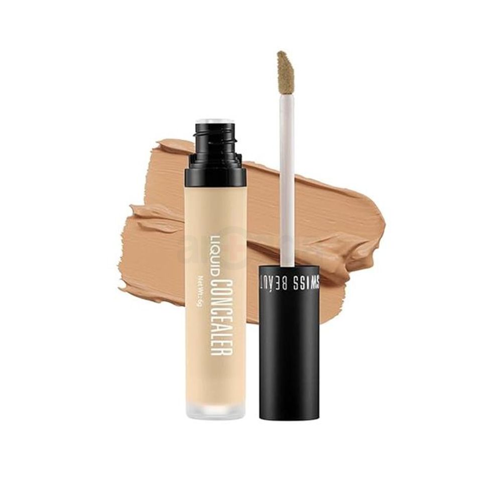 Swiss Beauty Perfect Liquid Concealer 04 - Medium Beige  