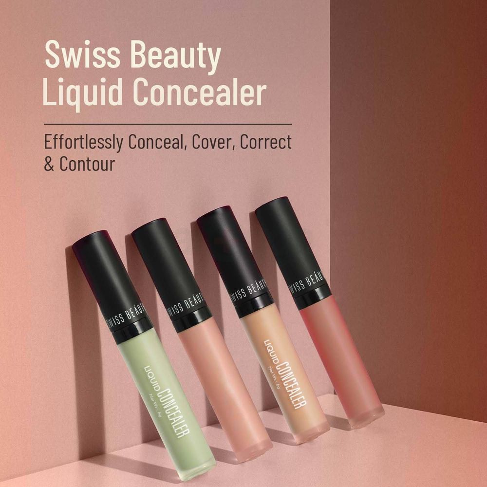 Swiss Beauty Liquid Concealer 04 - Medium Beige  