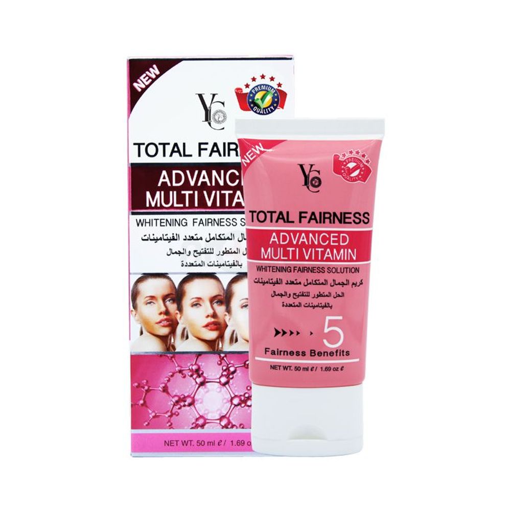 YC Total Fairness Multi Vitamin Cream 50ml  