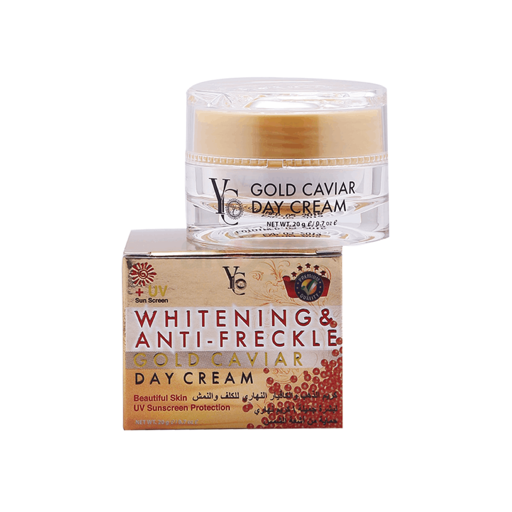 YC Whitening & Anti-Freckle Gold Caviar Day Cream 20gm  