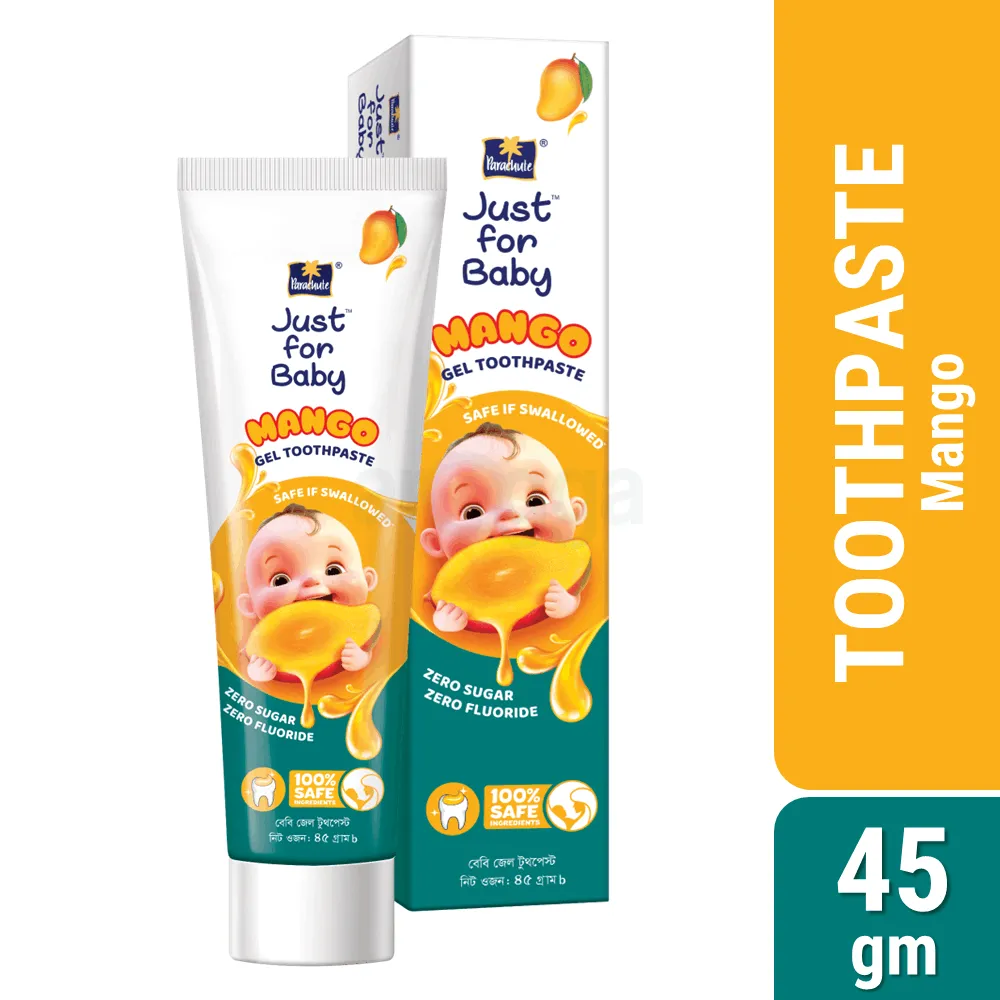 Parachute Just for Baby - Baby Gel Toothpaste 45g (Mango)  