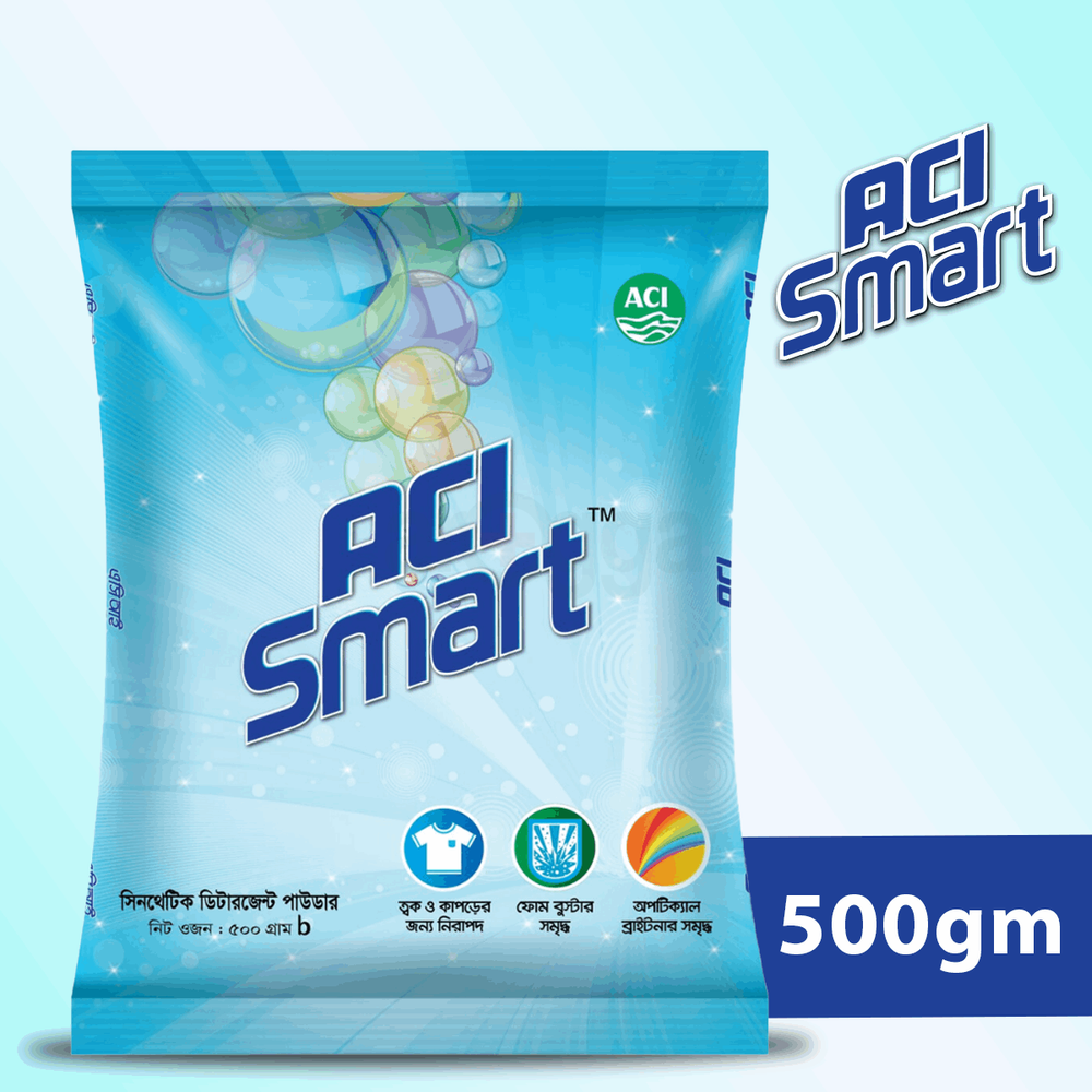 ACI Smart Washing Powder 500 gm  