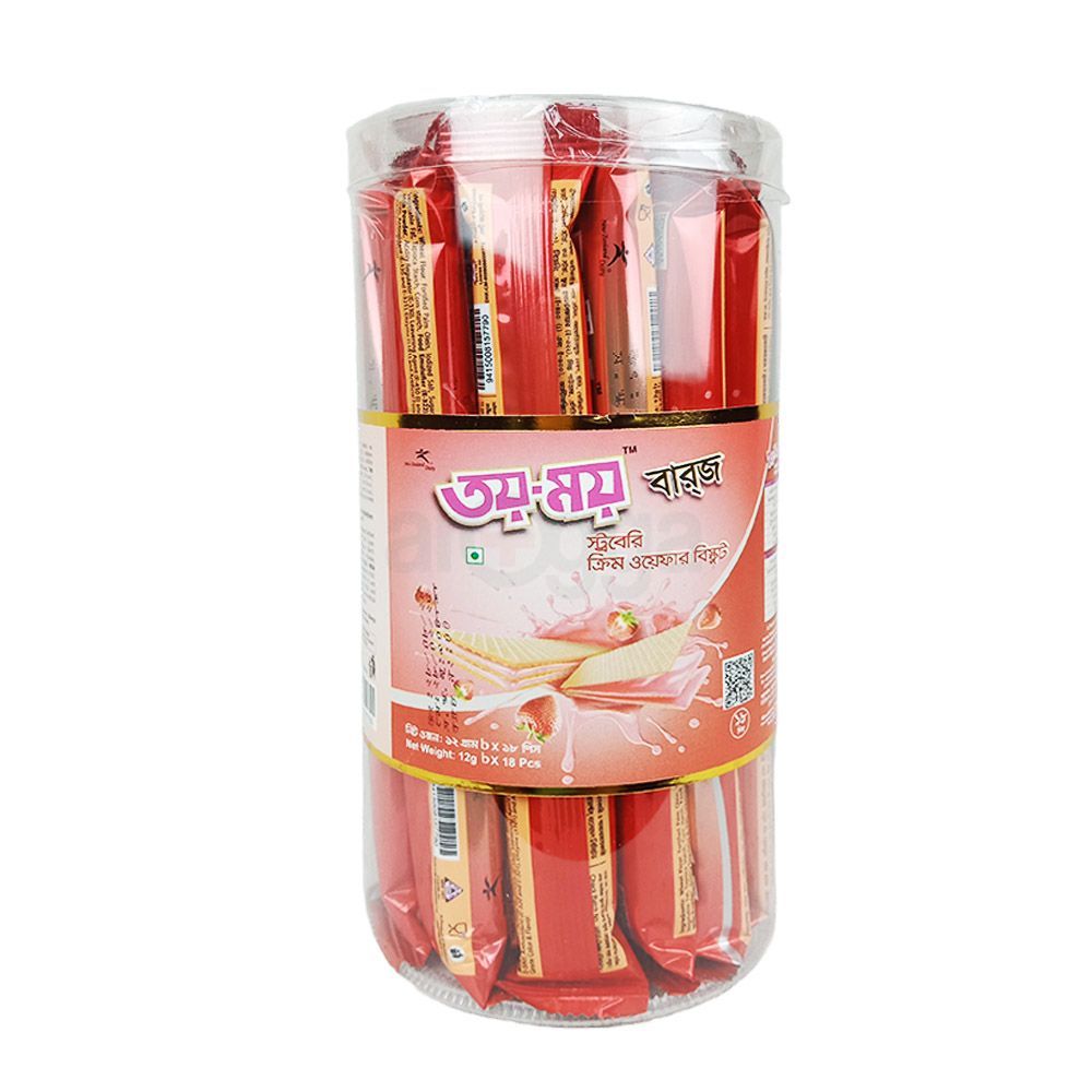 Toi Moi Barz Strawberry Wafer 12gm  