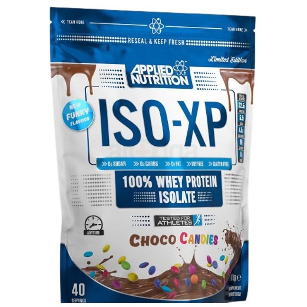 Applied Nutrition ISO XP Tasty Funky Flavours Choco Candies Whey Protein Isolate 1kg 40 Servings  