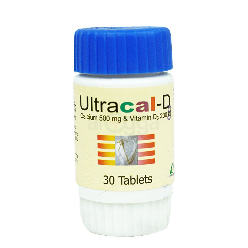 Ultracal-D 30 500mg+200IU tablet
