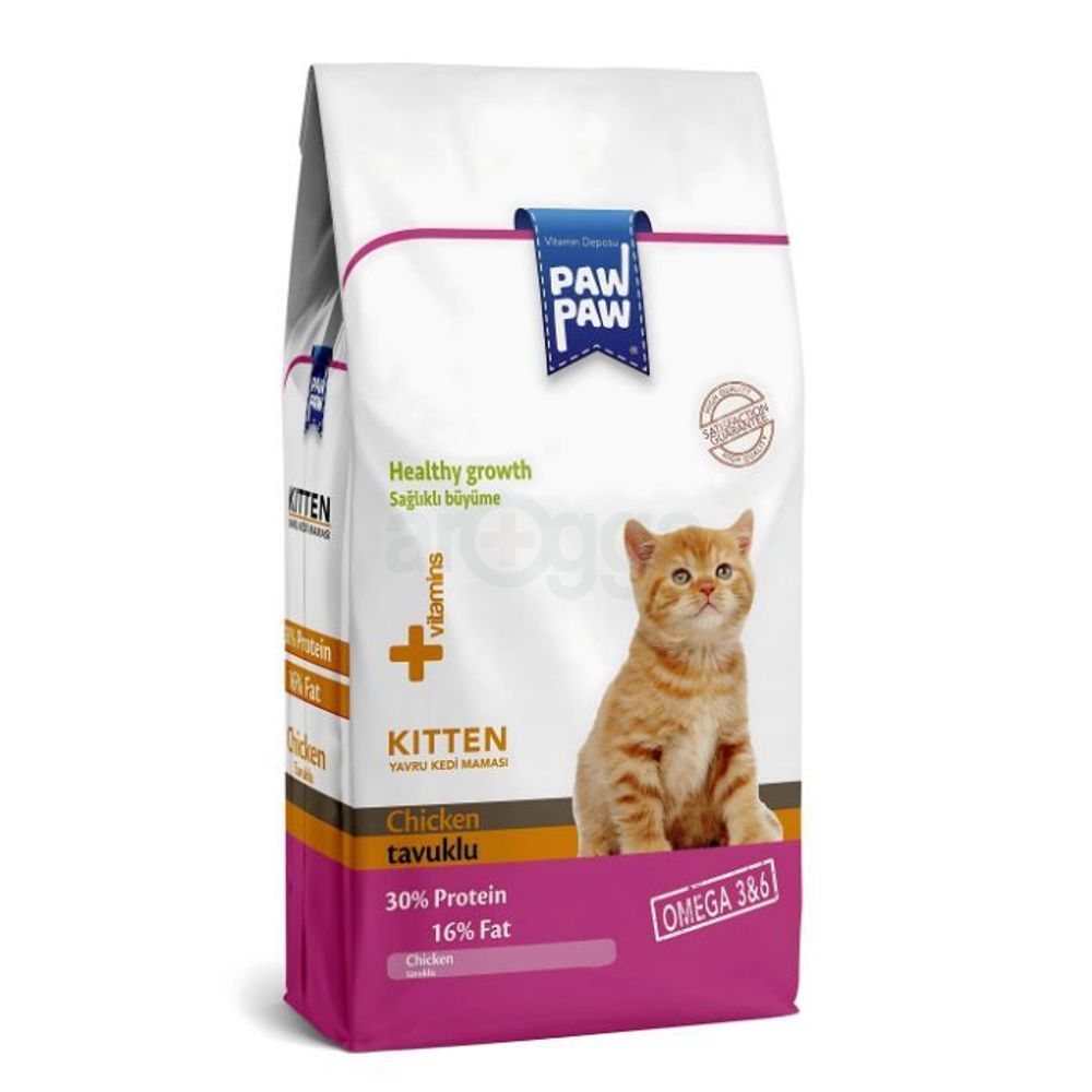 Paw Paw Kitten Dry Cat Food Chicken 500gm
  