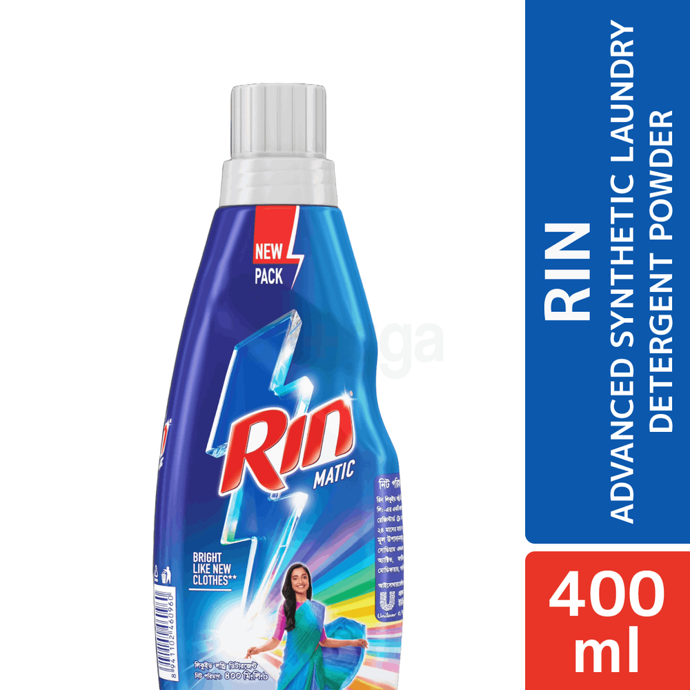 Rin Liquid Detergent 400ml  