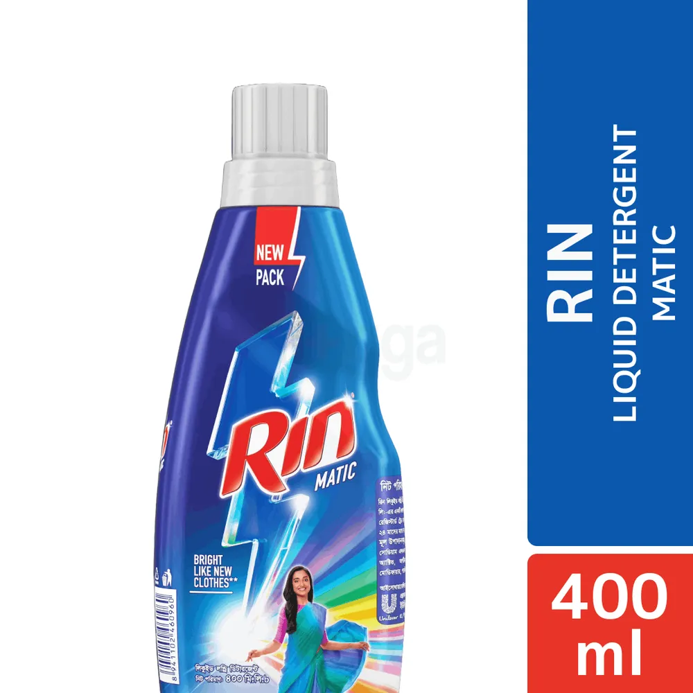 Rin Liquid Detergent 400ml  