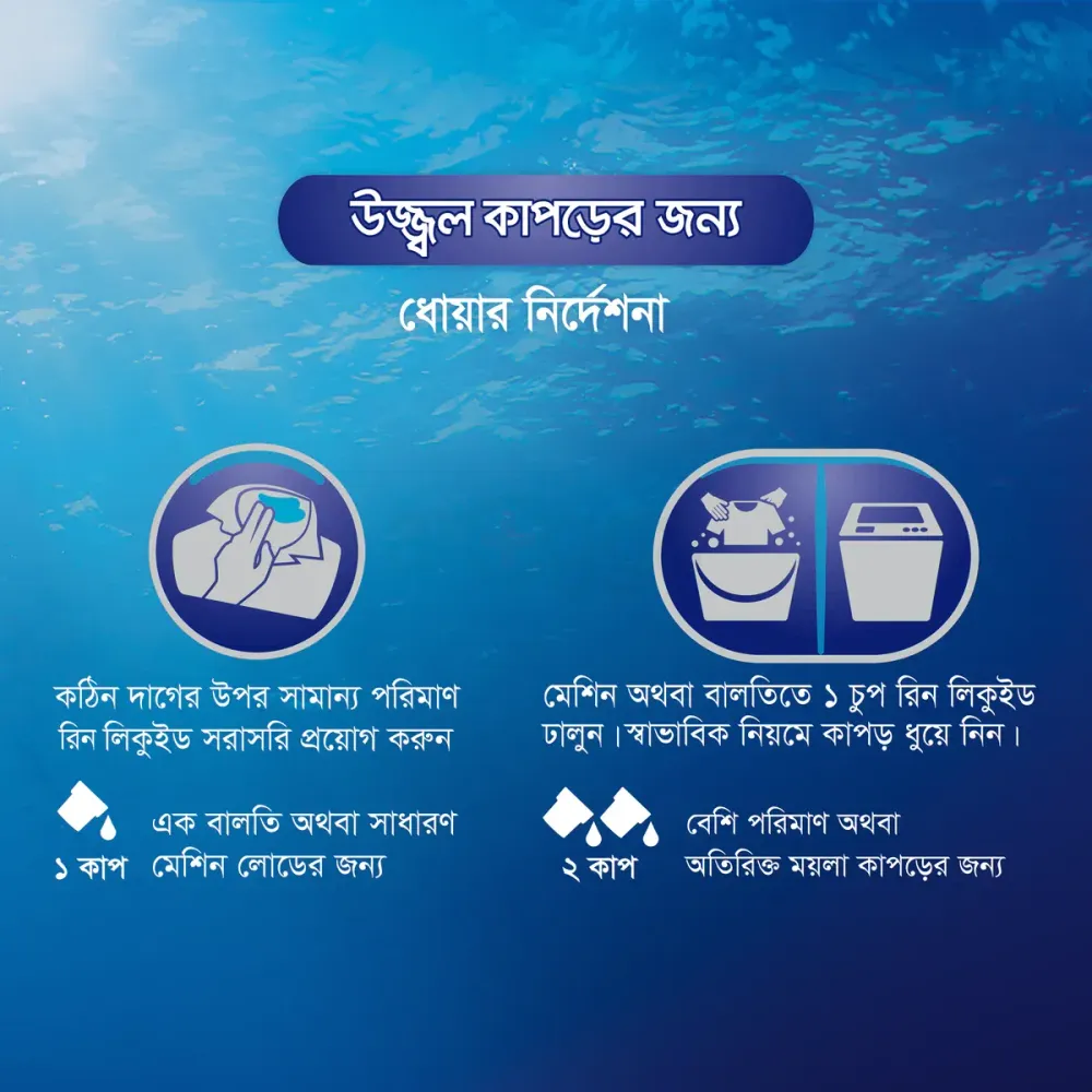 Rin Liquid Detergent 400ml  