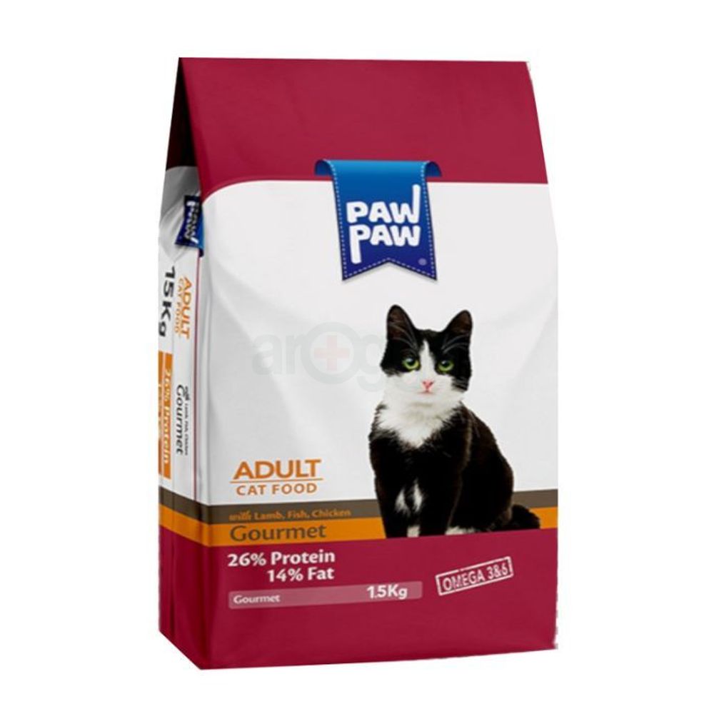 Paw Paw Cat Food Gourmet - 1kg Pack  