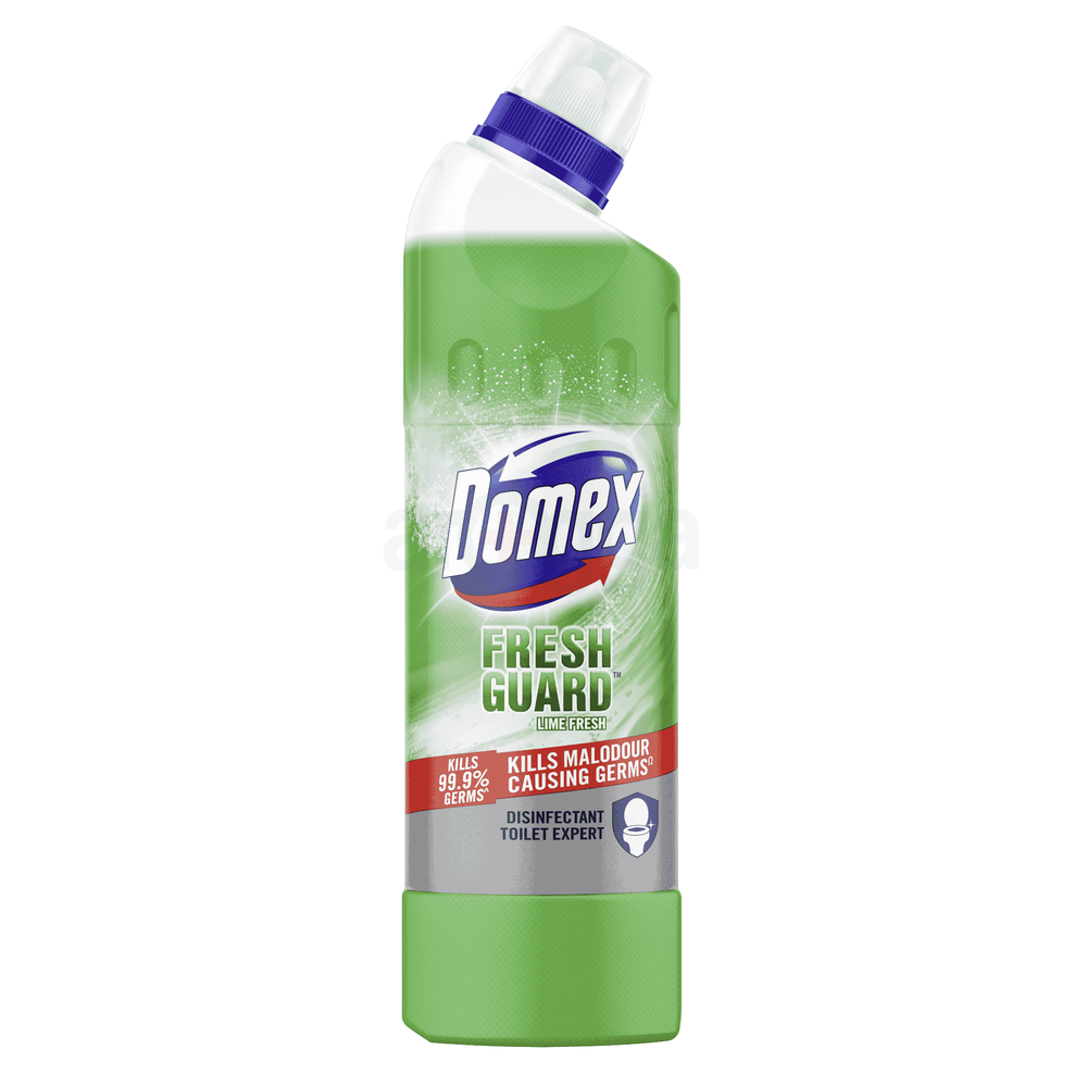 Domex Toilet Cleaning Liquid Lime Fresh 500ml With Mug Free  