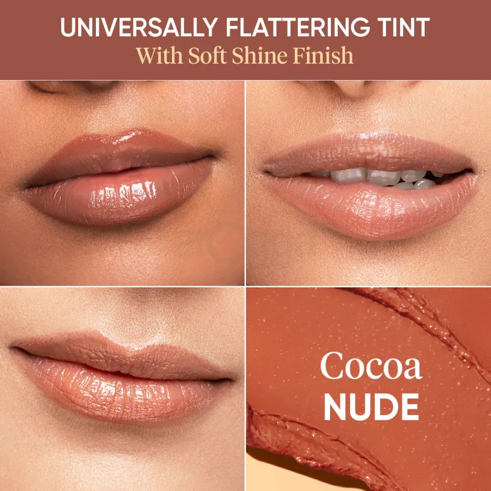 Dot and Key Barrier Repair Hydrating Tinted Lip Balm SPF 50 PA+++ Cocoa Nude  